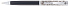 Ручка шариковая Pierre Cardin GAMME. Цвет - черный  и серебристый. Упаковка Е или E-1 - Фото 1