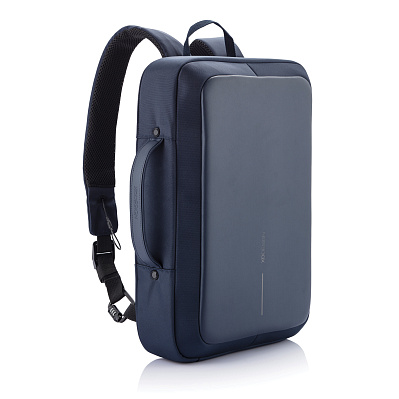 Сумка-рюкзак Bobby Bizz с защитой от карманников (Синий; черный)