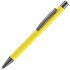 Ручка шариковая Atento Soft Touch, желтая - Фото 1