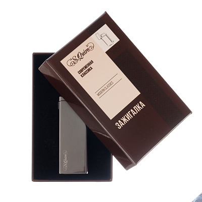 Зажигалка S.Quire газовая кремниевая, оружейная сталь