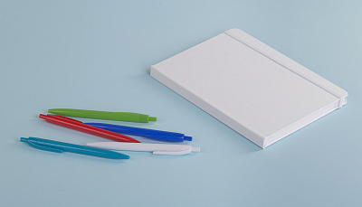 Ручка шариковая "Phil" из антибактериального пластика, зеленое яблоко