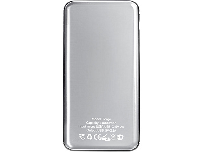 Внешний аккумулятор Forge v.2 , 10000 mAh