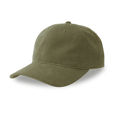 Бейсболка CREEP-S, 6 клиньев, металлическая застежка