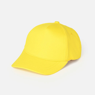 Бейсболка Basic, желтая (Желтый)