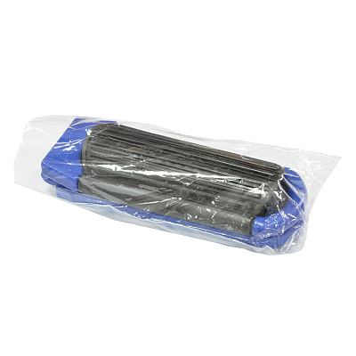 Расческа с зеркалом, синий