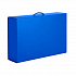 Коробка складная подарочная, 37x25x10cm, кашированный картон, синий - Фото 1