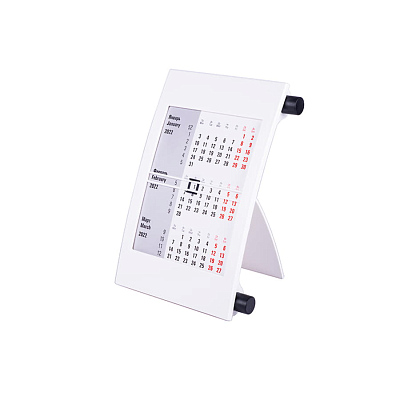 Календарь настольный на 2 года; сетка 26-27