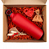Коробка Grande, крафт с красным наполнением - Фото 5