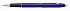 Ручка-роллер Cross Classic Century Translucent Blue Lacquer, цвет ярко-синий - Фото 2