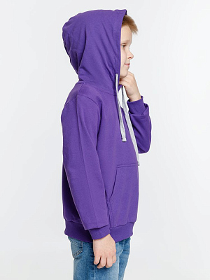 Толстовка с капюшоном детская Kirenga Kids, фиолетовая