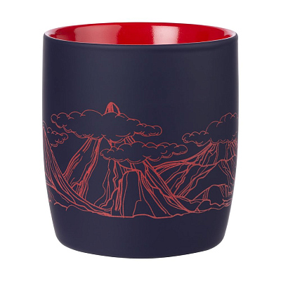 Кружка Surprise Touch с покрытием софт-тач, красная