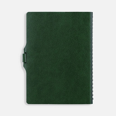 Ежедневник Strep Front на заказ, недатированный, зеленый