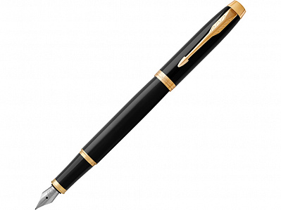 Ручка перьевая Parker IM Core Black GT (Черный глянцевый/золотистый)