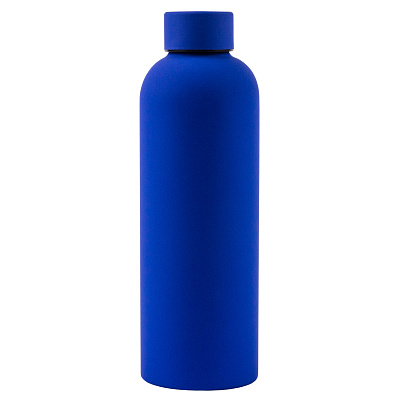 Термобутылка вакуумная герметичная Prima Ultramarine, ярко-синяя (Синий)