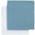 Набор кухонных полотенец Good Wipe, белый с серо-голубым - Фото 2