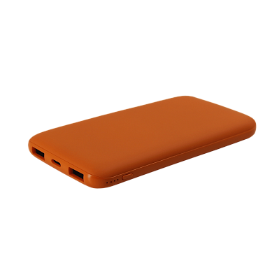 Внешний аккумулятор Bplanner Power 2 ST, софт-тач, 10000 mAh (Оранжевый) (Оранжевый)