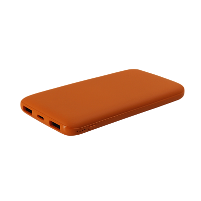 Внешний аккумулятор Bplanner Power 2 ST, софт-тач, 10000 mAh (Оранжевый) (Оранжевый)