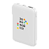 Внешний аккумулятор Fluffy, 5000 Mah, белый - Фото 2
