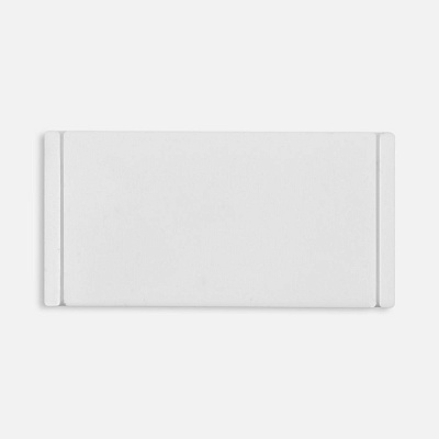 Лейбл из ПВХ Dzeta, XS  (Белый)