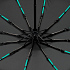 Зонт складной с УФ-защитой Ribstar, черный - Фото 3