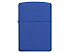 Зажигалка ZIPPO Classic с покрытием Royal Blue Matte - Фото 2