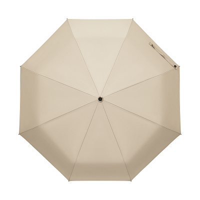 Зонт складной Азимут (Azimut), бежевый