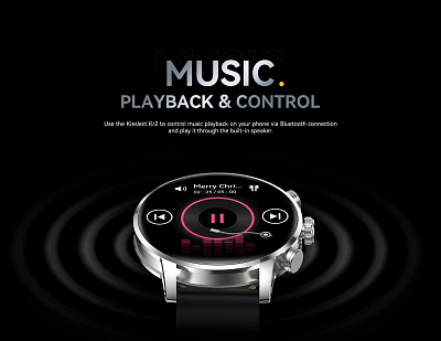 Смарт-часы Kieslect Calling Watch Kr2, серебро