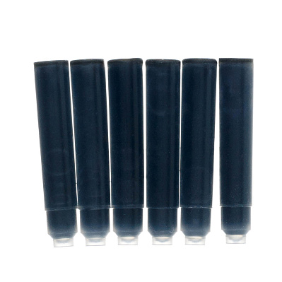 Чернильные картриджи "Pierre Cardin",для перьевой ручки любого класса цвет чернил - черный 6 шт.