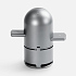 Bluetooth-колонка с беспроводной зарядкой Droid, серая - Фото 4