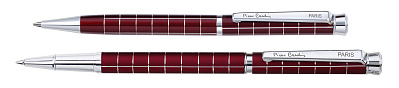 Набор Pierre Cardin PEN&PEN: ручка шариковая + роллер. Цвет - т.красный. Упаковка Е. (Красный)