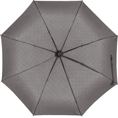 Зонт складной Hard Work с проявляющимся рисунком  (Серый)