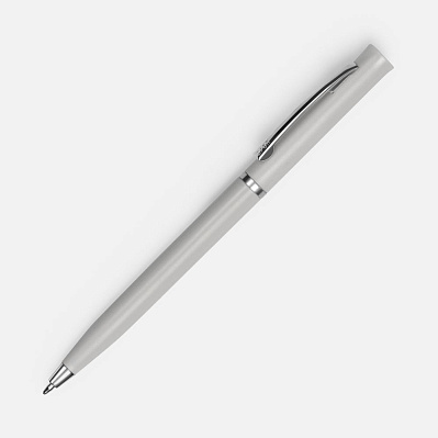 Ручка шариковая Euro Chrome, серая (Серый)