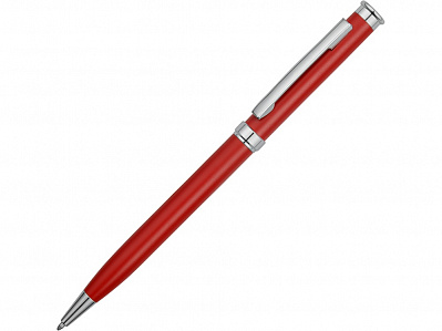 Ручка металлическая шариковая Сильвер Сойер (Красный/серебристый)