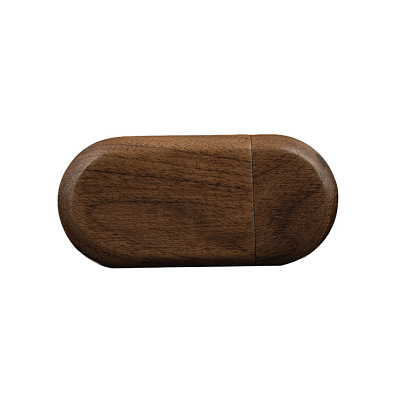 Дерево 01 Эко, темное дерево, 4Гб, переходник мини-пвх