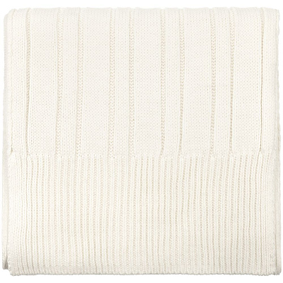 Шарф Knit Beat, белый (молочный)