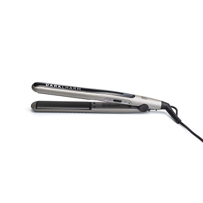 Щипцы для волос DEWAL BEAUTY Dark Charm, 25x110 мм, 30 Вт, серые (Серый)
