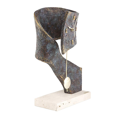 Часы "Пространство", бронзовый