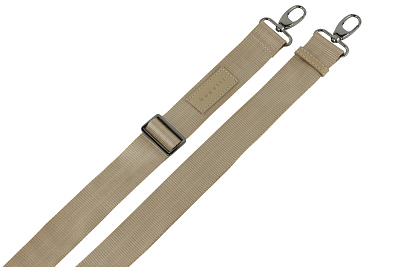 Сумка дорожная BUGATTI Elsa, песочного цвета, воловья кожа/полиэстер, 47х22х24/30 см