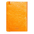 Ежедневник недатированный Boomer, А5,  оранжевый, кремовый блок, без обреза - Фото 3