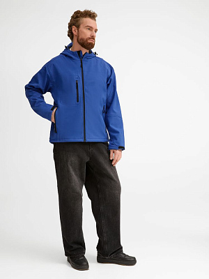 Куртка мужская с капюшоном Replay Men 340, ярко-синяя