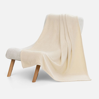 Плед Plush, бежевый