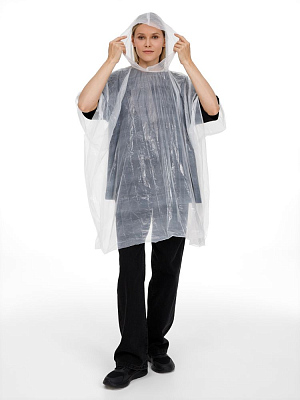 Дождевик в круглом футляре Nimbus, синий