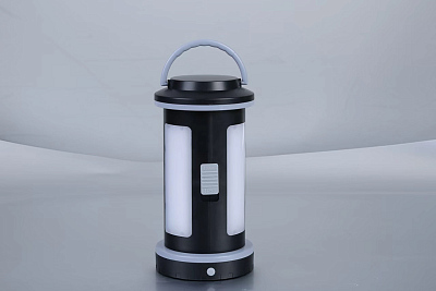 Набор инструментов "Pod" с фонарем, черный с серым