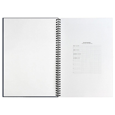 Ежедневник Notera Maxi, недатированный, синий