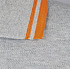 Рубашка поло женская Pasadena Women 200 с контрастной отделкой, серый меланж c оранжевым - Фото 4