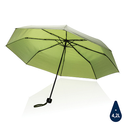 Компактный зонт Impact из RPET AWARE™, d95 см (Зеленый;)