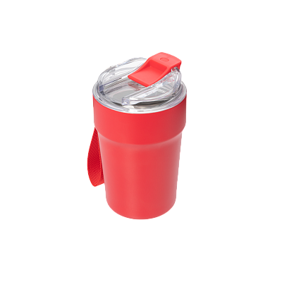 Термокружка вакуумная Монако (Monaco), красная