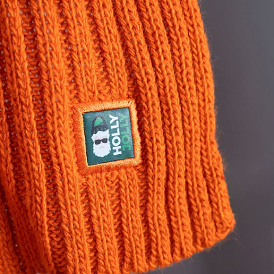 Шарф вязаный НАСВЯЗИ© шерсть/акрил