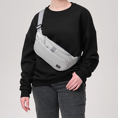 Поясная сумка Бостон (Boston), серый