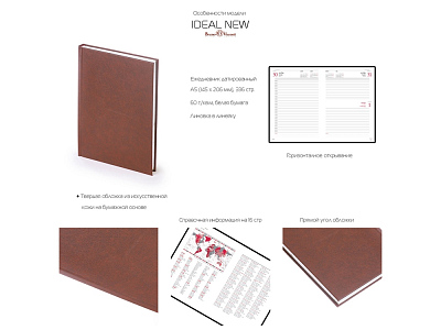 Ежедневник датированный А5 Ideal New на 2025 год